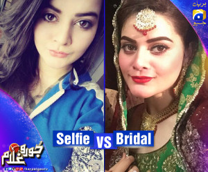 nilhal-khan-Selfie Look vs Bridal Look