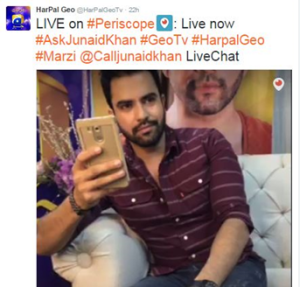 Junaid Khan Live Chat-5