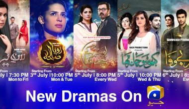 NAYA MAUSAM, NAYE DRAMAY- GEO TELEVISION WILL ON-AIR FRESH ENTERTAINMNET FOR ITS VIEWERS