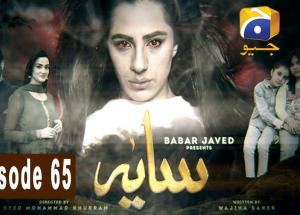 Saaya Episode 65 | HAR PAL GEO