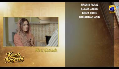 Khush Naseebi Episode 20 Teaser - 11th April 2026 - HAR PAL GEO