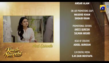 Khush Naseebi Episode 21 Teaser - 12th April 2026 - HAR PAL GEO